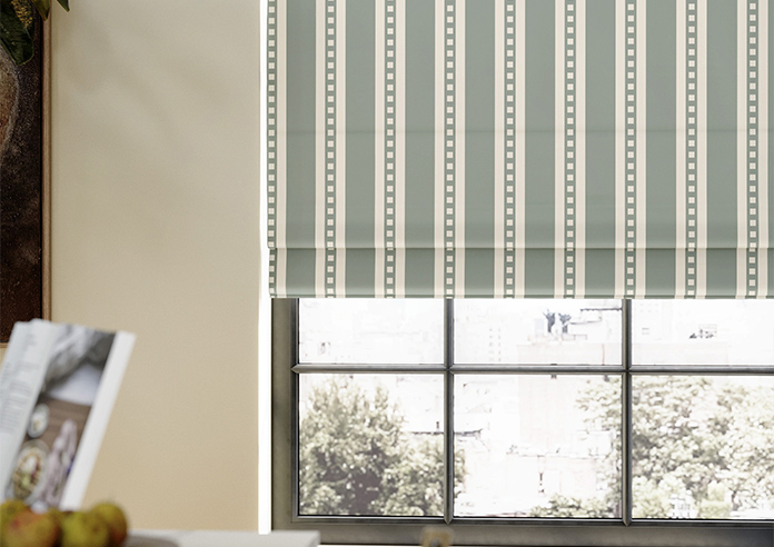 The British Stripe Co. Edgar, Polzeath No.1 - Twist&Fit Roman Blind - Image 5